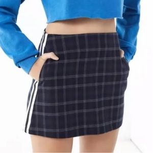Urban Outfitters plaid mini skirt